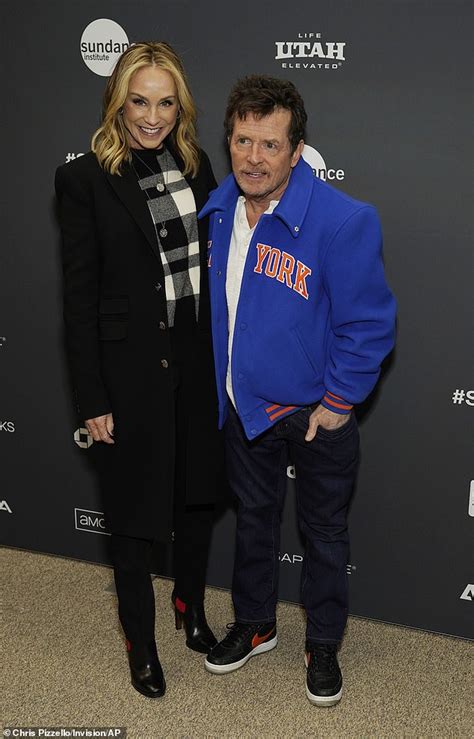 Michael J. Fox, 61, with wife Tracy Pollan at Sundance documentary premiere amid Parkinson's ...