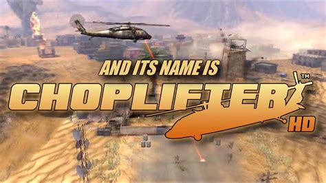 Choplifter HD - Official Launch Gameplay Trailer - YouTube