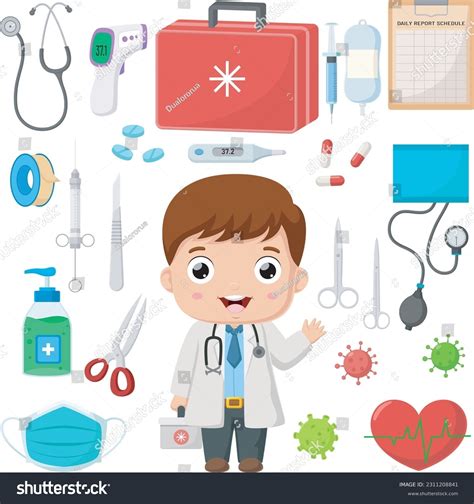 Doctor Tools Clip Art