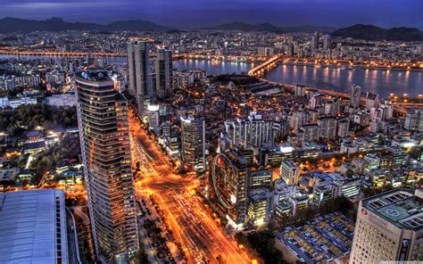 Seoul at Night Wallpapers - Top Free Seoul at Night Backgrounds - WallpaperAccess