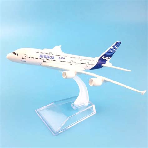 Hot Sales 16cm A380 Airbus Metal Alloy Model Plane Aircraft Model Toy Model Toy Airplane ...