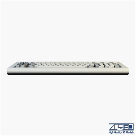 3D Ibm 5150 Keyboard - TurboSquid 1305197