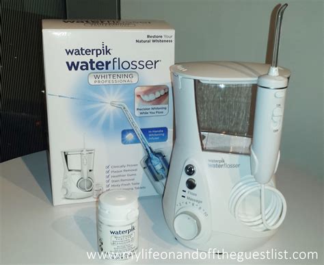 Everyday Flossing: Waterpik Whitening and Sidekick Water Flossers