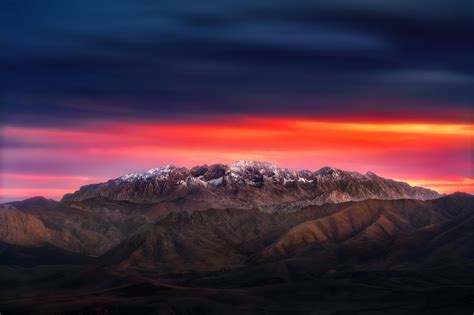 Wallpaper : landscape, photography, sunset, mountains, abstract, nature, snow, clouds 8192x5461 ...