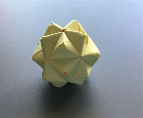 Origami Icosahedron : 16 Steps - Instructables