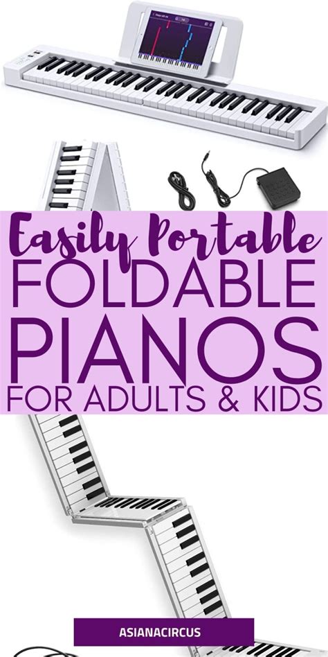 Best Portable Folding Pianos To Learn Piano While Traveling - Asiana Circus