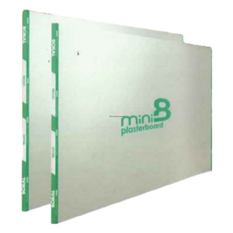 USG Boral Mini8 Plasterboard 4' x 6' x 8mm