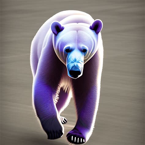 Polar Bear Walking · Creative Fabrica