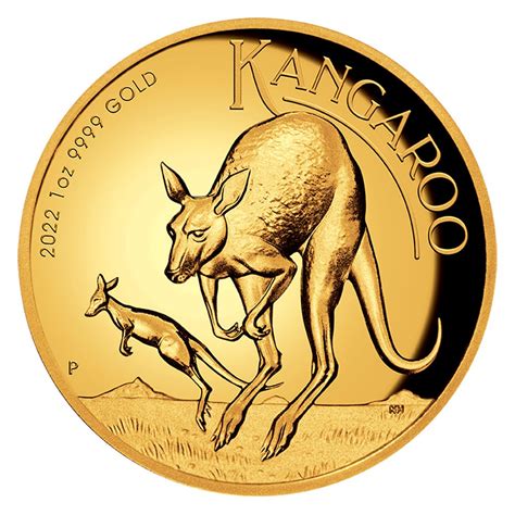 2022 1oz Australian Gold Kangaroo Coin - The Gold Bullion Co