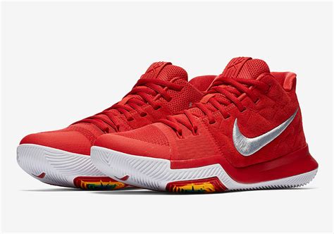 Nike Kyrie 3 Red Suede 852395-601 | SneakerNews.com