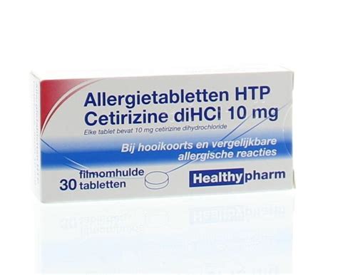 Cetirizine 10 mg - 30 tablets - Medische Vakhandel