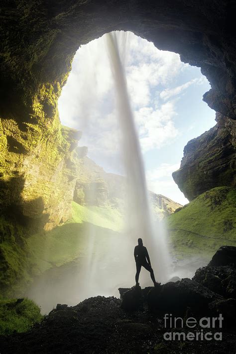 Waterfall Silhouette Photograph by Ernesto Ruiz - Pixels