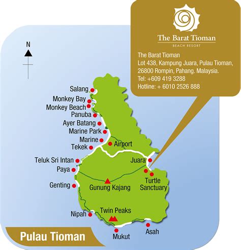 About Barat Tioman – Barat Tioman Beach Resort