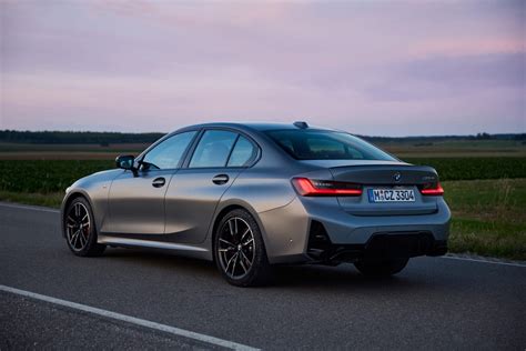 2023 BMW M340i xDrive Sedan shown in Frozen Pure Grey