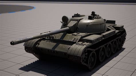 T55 Tank in Blueprints - UE Marketplace