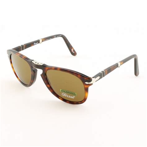 Persol PO0714 24/57 52mm Havana Sunglasses with Brown Polarized Lenses