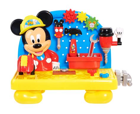 Mickey Mouse Clubhouse Mousekadoer Workbench Construction Building Role Play Set, Amazon ...