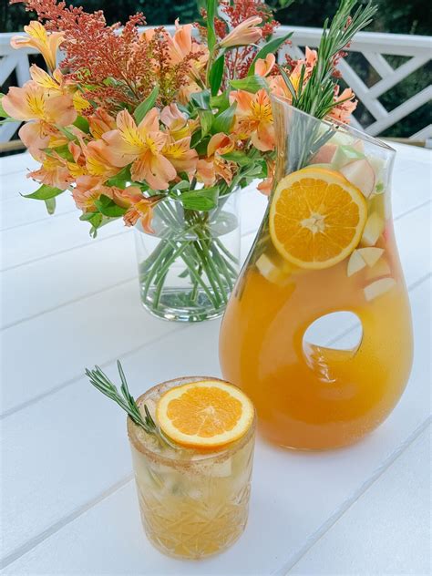 Festive Fall Sparkling Apple Cider Cocktail - 3 Ingredients