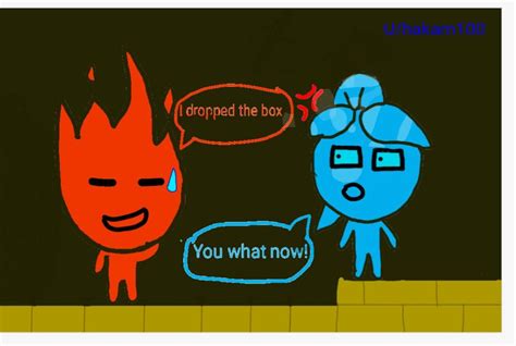 (A little fire boy water girl comic) that stupid friend : r/fireboyandwatergirl