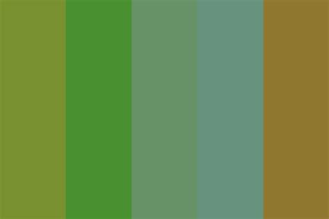 Grass and Dirt Color Palette