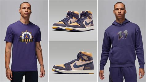 Air Jordan 1 Element Sky J Purple Shirts Hats Clothing Outfits