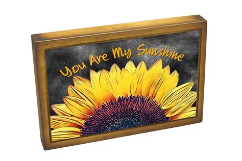 You Are My Sunshine Routed Wall Art - Relic Wood