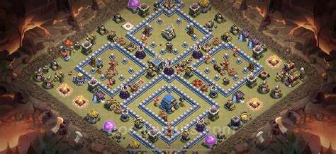 Best War Base TH12 with Link, Anti Everything - Town Hall Level 12 CWL Base Copy - (#13)