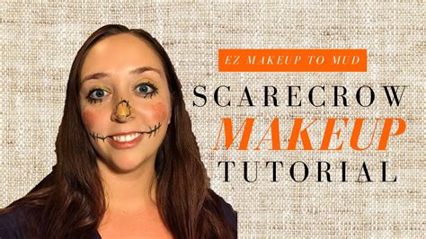 Scarecrow Makeup Tutorial - YouTube
