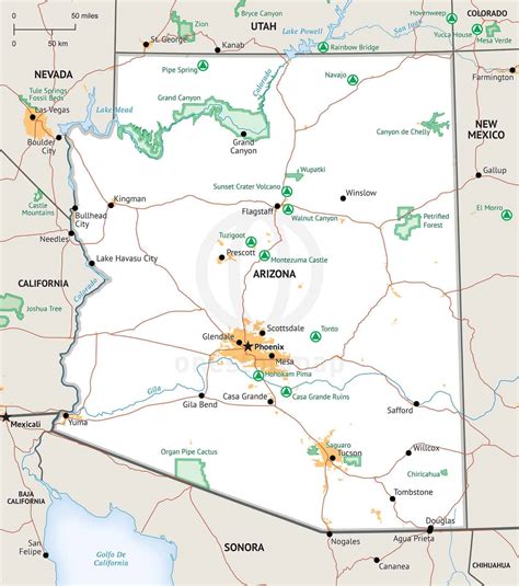 Arizona Maps Printable