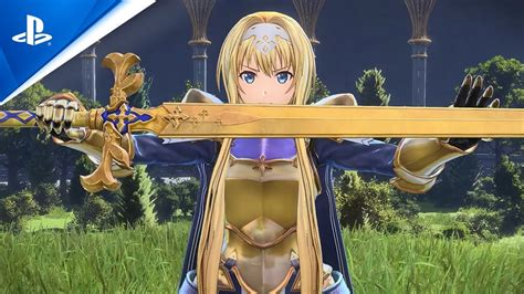 Sword Art Online Alicization Lycoris - Launch Trailer | PS4 - YouTube