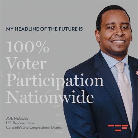 Rep. Joe Neguse Wants to Get Young People to the Polls