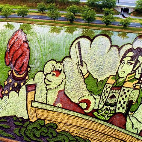 Rice Paddy Art That Takes a Village | Barbour Design