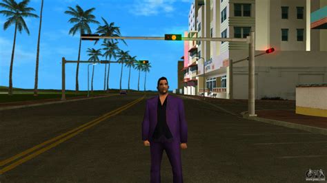 Sonny Forelli - Purple suit for GTA Vice City