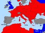 Political Map WWII Mediterranean | AllAboutLean.com