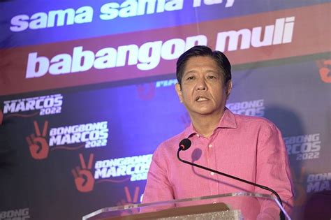 Bongbong Marcos announces bid for presidency | Philstar.com