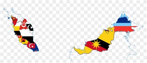 Malaysia Flag Map Png - Flag Map Malaysia Clipart (#5178148) - PikPng