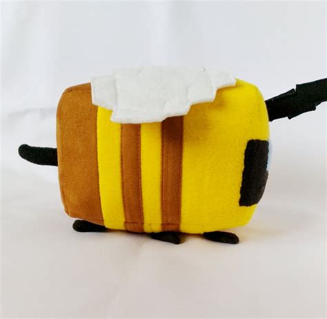 Minecraft Bee plush Minecraft gifts Game Bee Plush Toy Video | Etsy