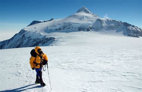 Mount Vinson (a.k.a. Vinson Massif), highest peak in Antarctica.