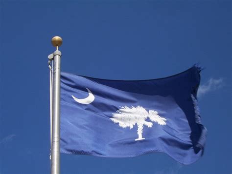 South carolina, South carolina state flag, South carolina flag