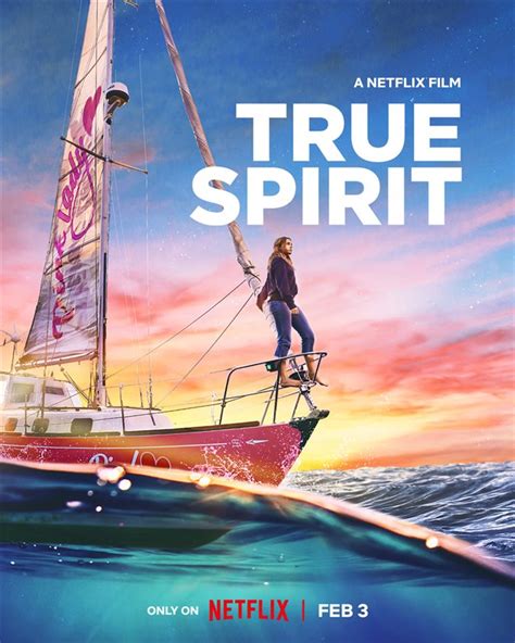 True Spirit (Netflix) movie large poster.