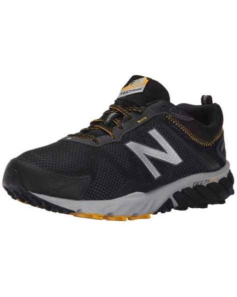 New Balance 610 V5 Trail Running Shoe in Black for Men | Lyst