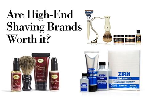 Are High End Shaving Brands Worth It? – dermavenue