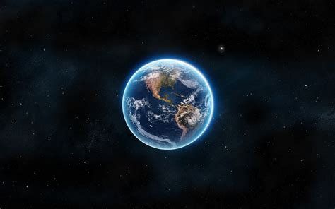 Planet Earth, Earth, space, planet, glowing HD wallpaper | Wallpaper Flare