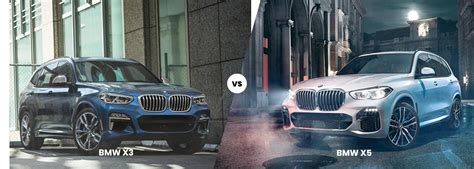 2021 BMW X3 vs. 2021 BMW X5 | Compare BMW SUV Models in Chino Hills