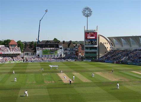 Trent Bridge Cricket Ground: the first... © John Sutton cc-by-sa/2.0 :: Geograph Britain and Ireland