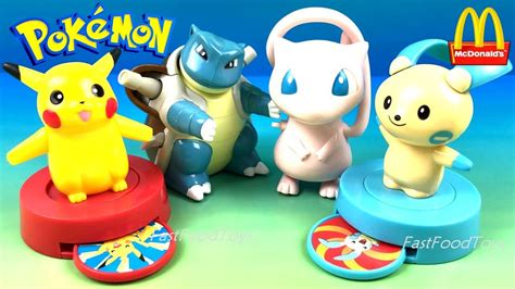 McDONALD'S POKEMON HAPPY MEAL TOYS NINTENDO FULL SET 4 ADVANCED ...