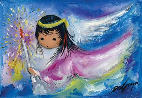 DeGrazia's angels, "Angel in Flight", oil on canvas. DeGrazia Gallery in the Sun open daily from ...