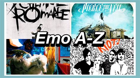 The A To Z Of Emo Songs - Emo Songs Of The Alphabet! 🖤 - YouTube