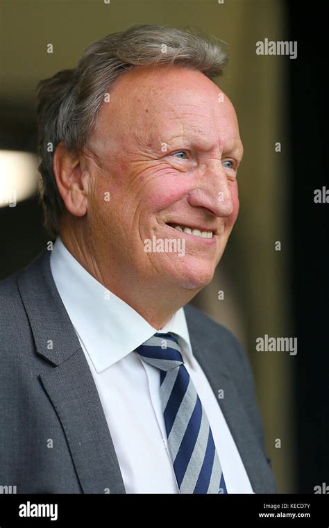 Cardiff City manager Neil Warnock Stock Photo - Alamy