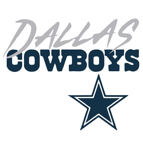 Dallas Cowboys Logo Svg Digital File, Dallas Cowboys Svg, Da - Inspire ...